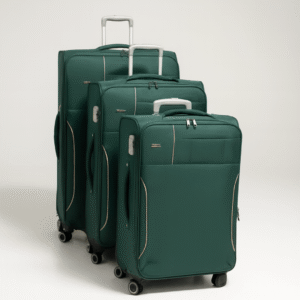 3-in-1 Leather Polo Trolley luggage Bag