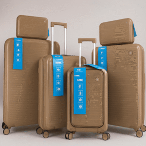 6-in-1 Samsonite Luggage Bag (Gold)