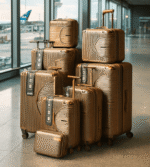 8-in-1 Red Sea Premium Luggage Bag (Gold)