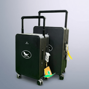 Leaves king luggage bag (Black)