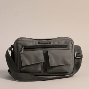 Mendels Durable polyester Cross Bag (Gray)