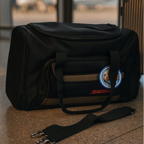 OMAYA Premium Travel Duffel Bag (Black)