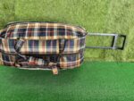 Classic Checkered Trolley Bag Set