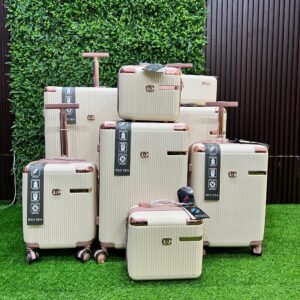 8-in-1 Red Sea Premium Luggage Bag (White)