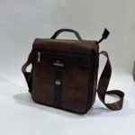 Aollibao Leather Crossbody (Brown) - Image 3