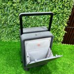 Leaves king luggage bag (Gray) - Image 4