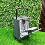 Leaves king luggage bag (Gray) - Image 3