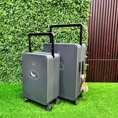 Leaves king luggage bag (Gray)