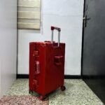 3-in-1 Red Aluminum Luggage Bag - Image 7