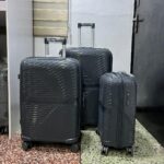 Goodpartner 3-In-1 Unbreakable Luggage Set (Gray)