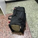 OMAYA Premium Travel Duffel Bag (Black) - Image 3