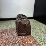 The Luxury Checkered Duffel Bag (Brown)