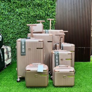 8-in-1 Red Sea Premium Luggage Bag (Rose Gold)