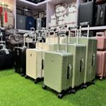 PC Aluminum 3-Piece Spinner Luggage Set (Mint Green) - Image 5