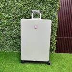 PC Aluminum 3-Piece Spinner Luggage Set (Mint Green)