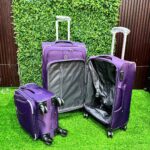 3-In-1 GoodPartner Travel Luggage Set (Purple) - Image 4