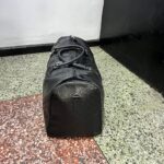 Gucci Luxe Monogram Leather Duffel Bag - Image 3