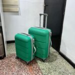 3-In-1 Goodpartner Spinner Luggage Set (Emerald Green) - Image 3