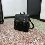 Vintage Luxe Leather Backpack - Image 4