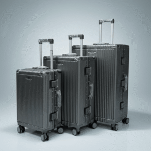 3-in-1 Gray Aluminum Bag