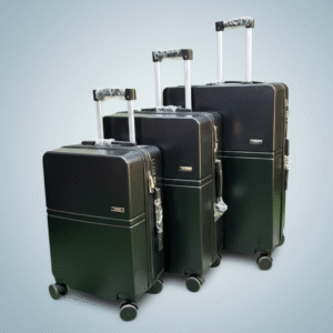 4-In-1 Baggage Luggage Set (Black)