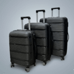 4-In-1 Goodpartner Spinner Luggage Set (Black)