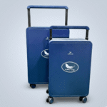 Leaves king luggage bag (Navy Blue)