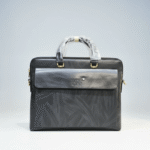 Montblanc Black Leather Document Briefcase