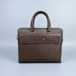 Montblanc Brown Leather Document Briefcase