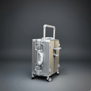 PC Aluminum AeroRidge Suitcase (Silver)