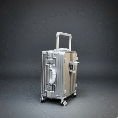 PC Aluminum AeroRidge Suitcase (Silver)