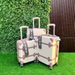 7-In-1 Red Sea Luggage Set (cream)