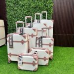 7-In-1 Red Sea Luggage Set (Cream) - Image 2