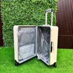 PC Aluminum 3-Piece Spinner Luggage Set (White) - Image 9