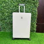 PC Aluminum 3-Piece Spinner Luggage Set (White) - Image 3