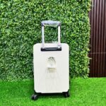 PC Aluminum 3-Piece Spinner Luggage Set (White) - Image 8