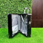 PC Aluminum 3-Piece Spinner Luggage Set (Black) - Image 5