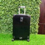 PC Aluminum 3-Piece Spinner Luggage Set (Black) - Image 3