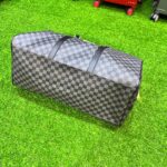 The Luxury Checkered Louis Vuitton Duffle Bag (Black & Gray)