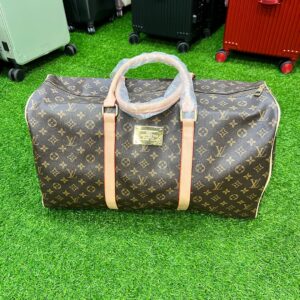 The Luxury Checkered Louis Vuitton Duffle Bag (Brown)