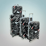 4-In-1 Black Urban Doodle Luxe Travel Set
