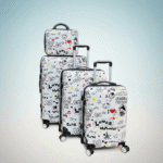 4-In-1 White Urban Doodle Luxe Travel Set