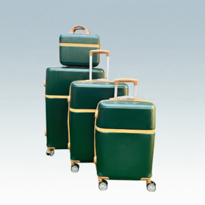 Green Luxe 4-in-1 Premium Luggage Set