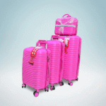 Leader Polo Pink Premium 4-In-1 Luggage Set