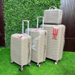 Leader Polo Light Brown Premium 4-In-1 Luggage Set - Image 2