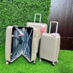 Leader Polo Light Brown Premium 4-In-1 Luggage Set - Image 3