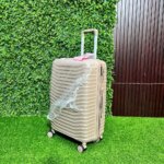 Leader Polo Light Brown Premium 4-In-1 Luggage Set - Image 7