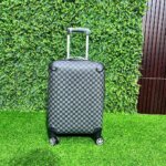 Checkered 3-Piece Travel Luggage Set - Image 5